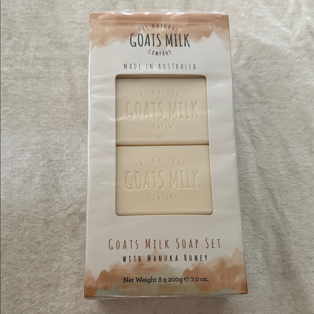 Goats Milk Soap Set with Manuka Honey